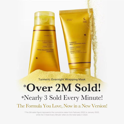 Medicube Peel-Off Mask Turmeric VC Collagen Peel Mask with Brush Improve Dullness Oil Control Hydrating Moisturizing Brightening