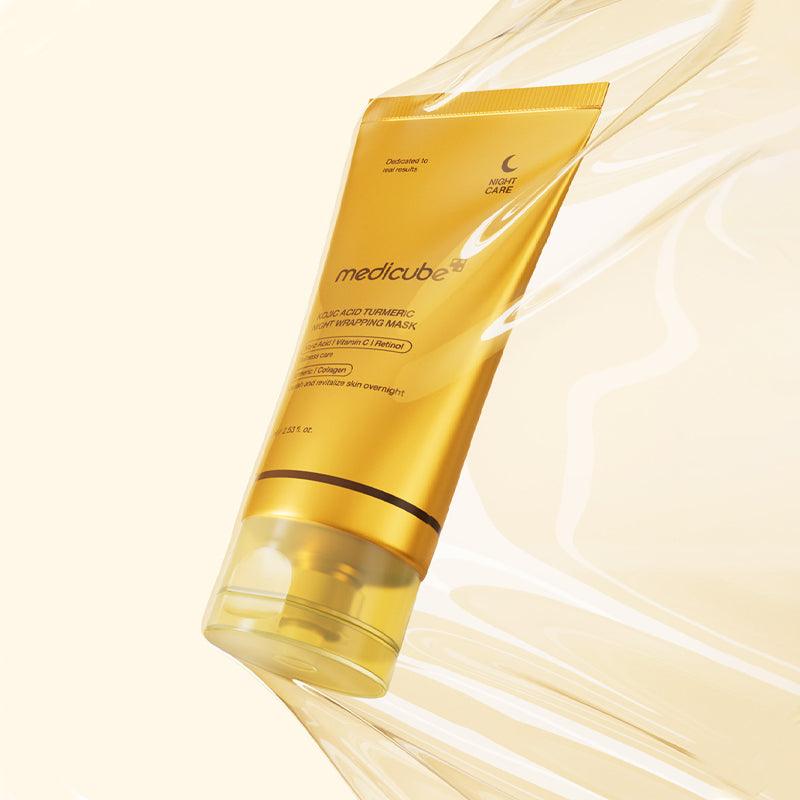 Medicube Turmeric Overnight Wrapping Peel Off Mask - 75ml