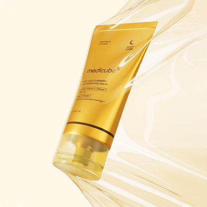 Medicube Turmeric Overnight Wrapping Peel Off Mask - 75ml
