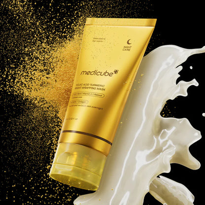 Medicube Turmeric Overnight Wrapping Peel Off Mask - 75ml