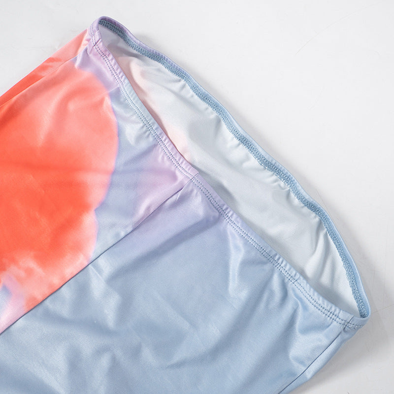 Slim Slit Tube Long Dress