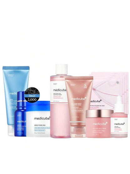 Revitalize Your Skin with the Medicube Glass Glow Skincare Set: 8 Affordable Bestsellers for Ultimate Rejuvenation