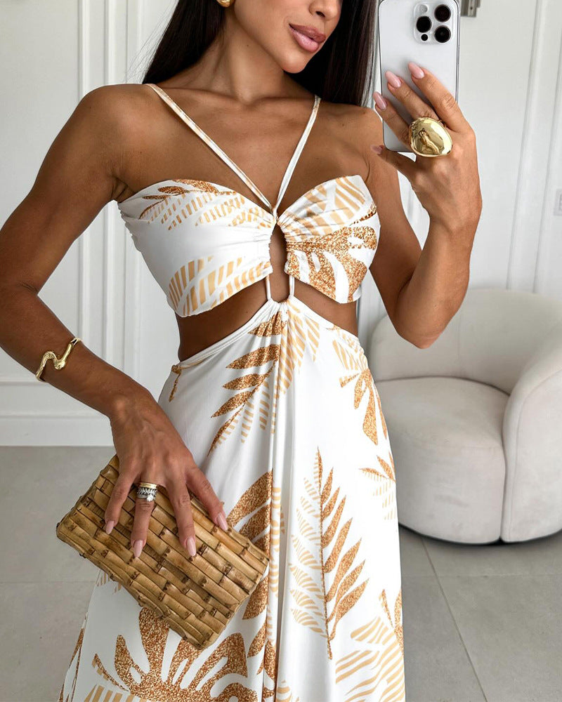 Fashion Printed Dress for Woman