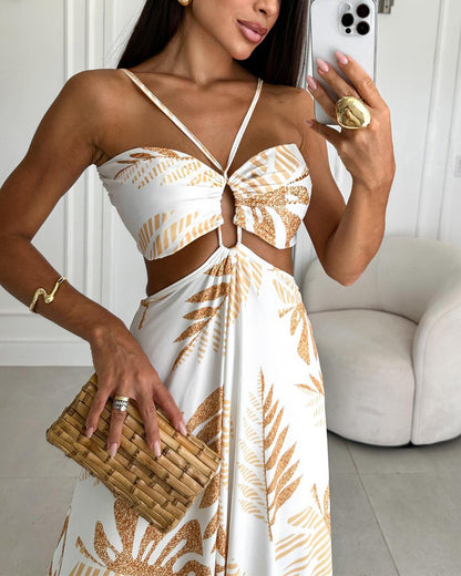 Fashion Printed Dress for Woman